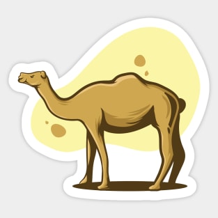 Desert Camel Sticker